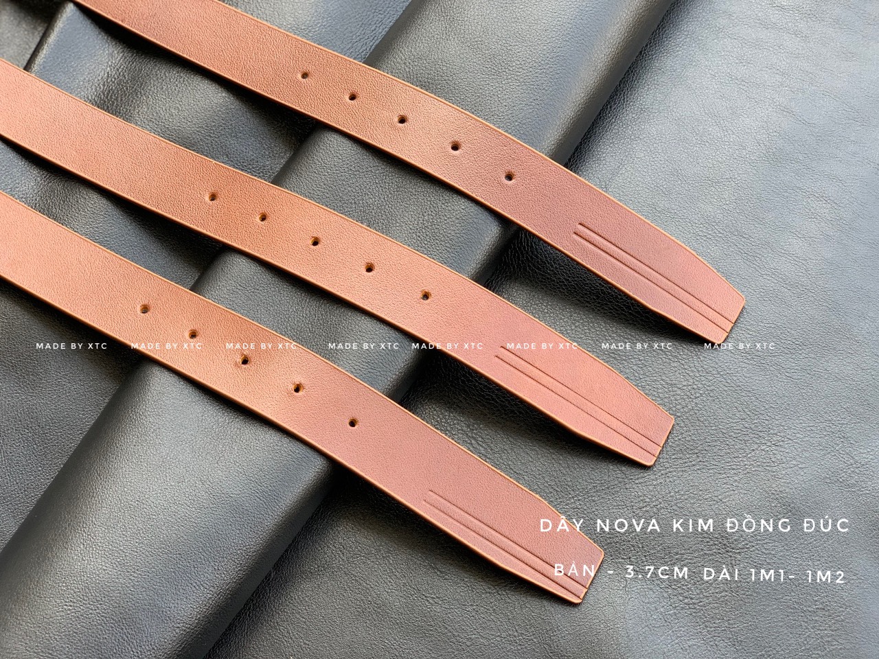 Dây lưng da siêu bền sản xuất tại xưởng