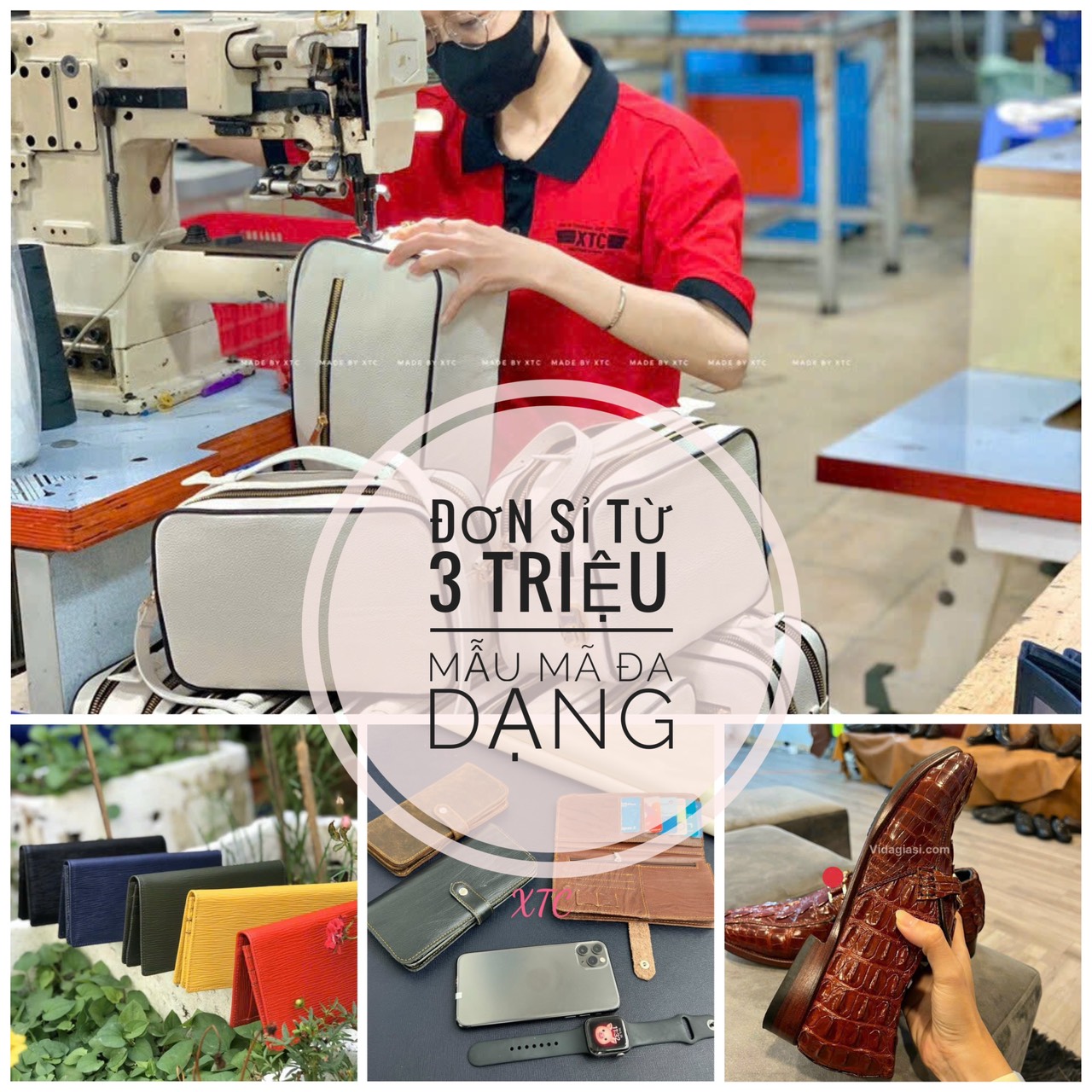 Xưởng thiết kế thờ trang đồ da thật tìm đối tác kinh doanh