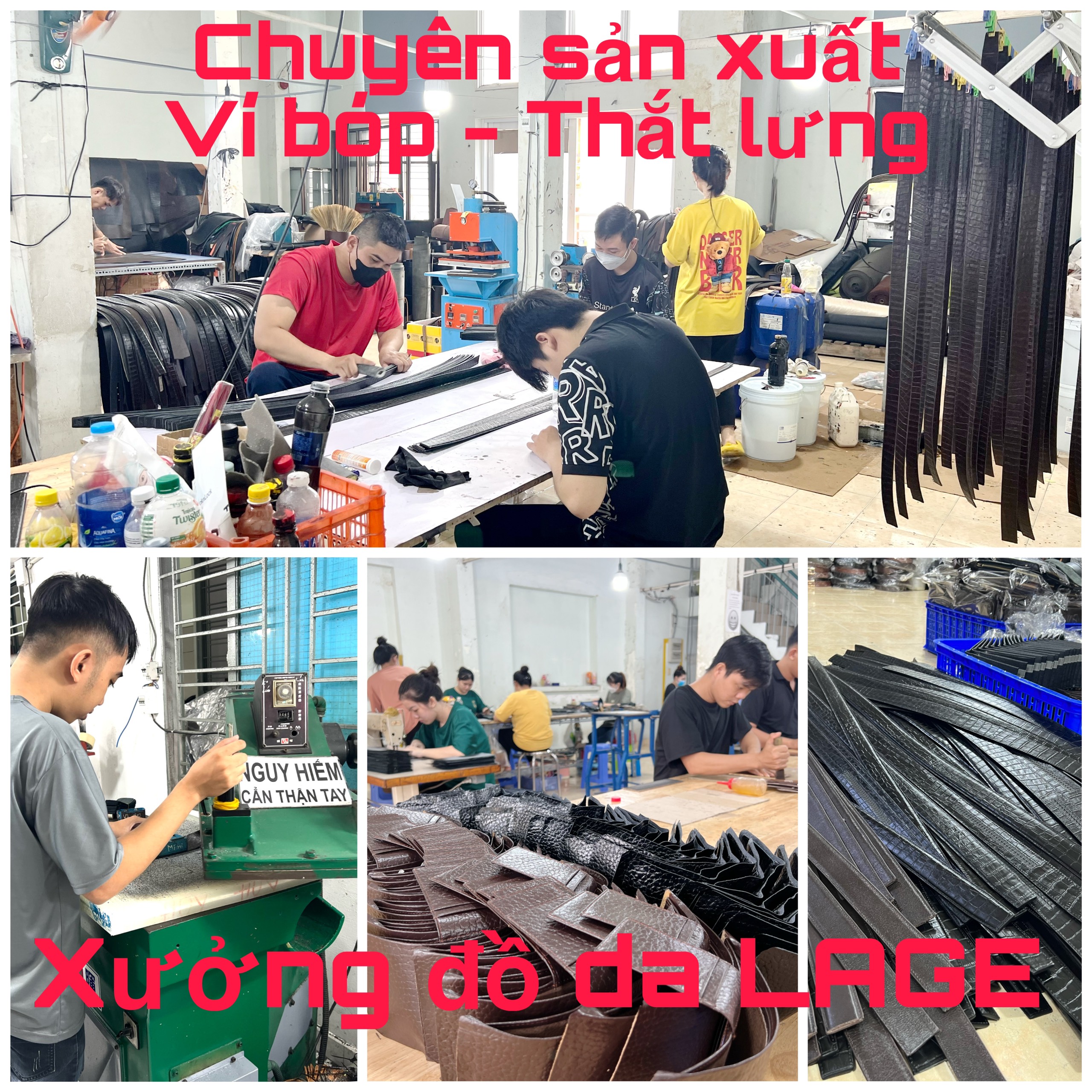 Nguồn hàng bán tết - ít vốn lợi nhuận cao -Ví Thắt Lưng hàng tại xưởng