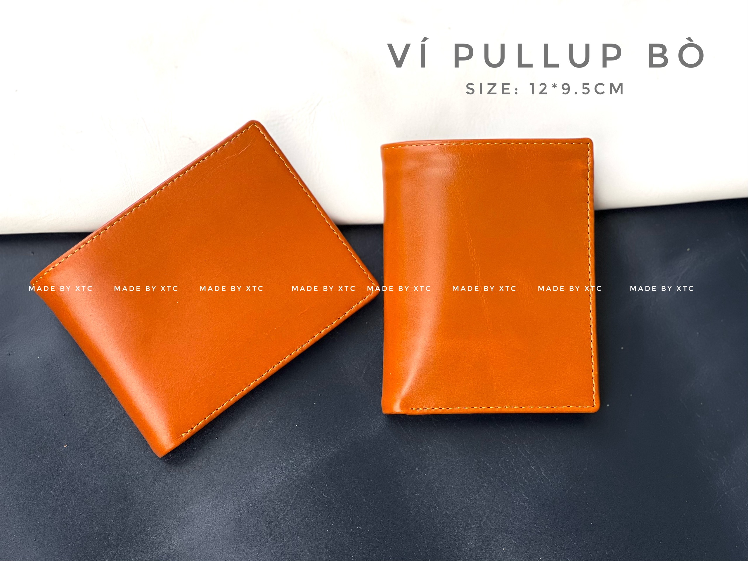 Sẳn tại công ty 300 cái ví da bò Pullup