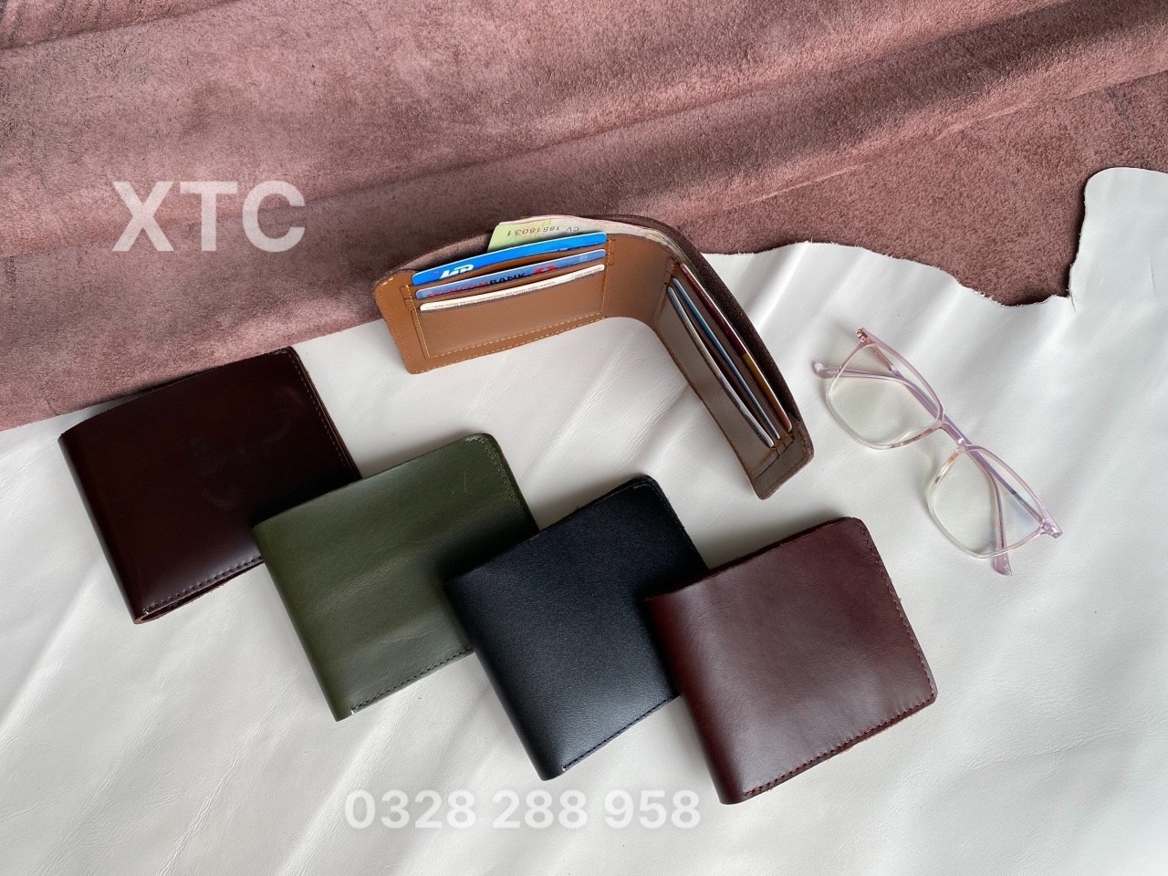 Hàng tận xưởng - Sản phẩm làm từ da bò, da cá sấu thật 100% .