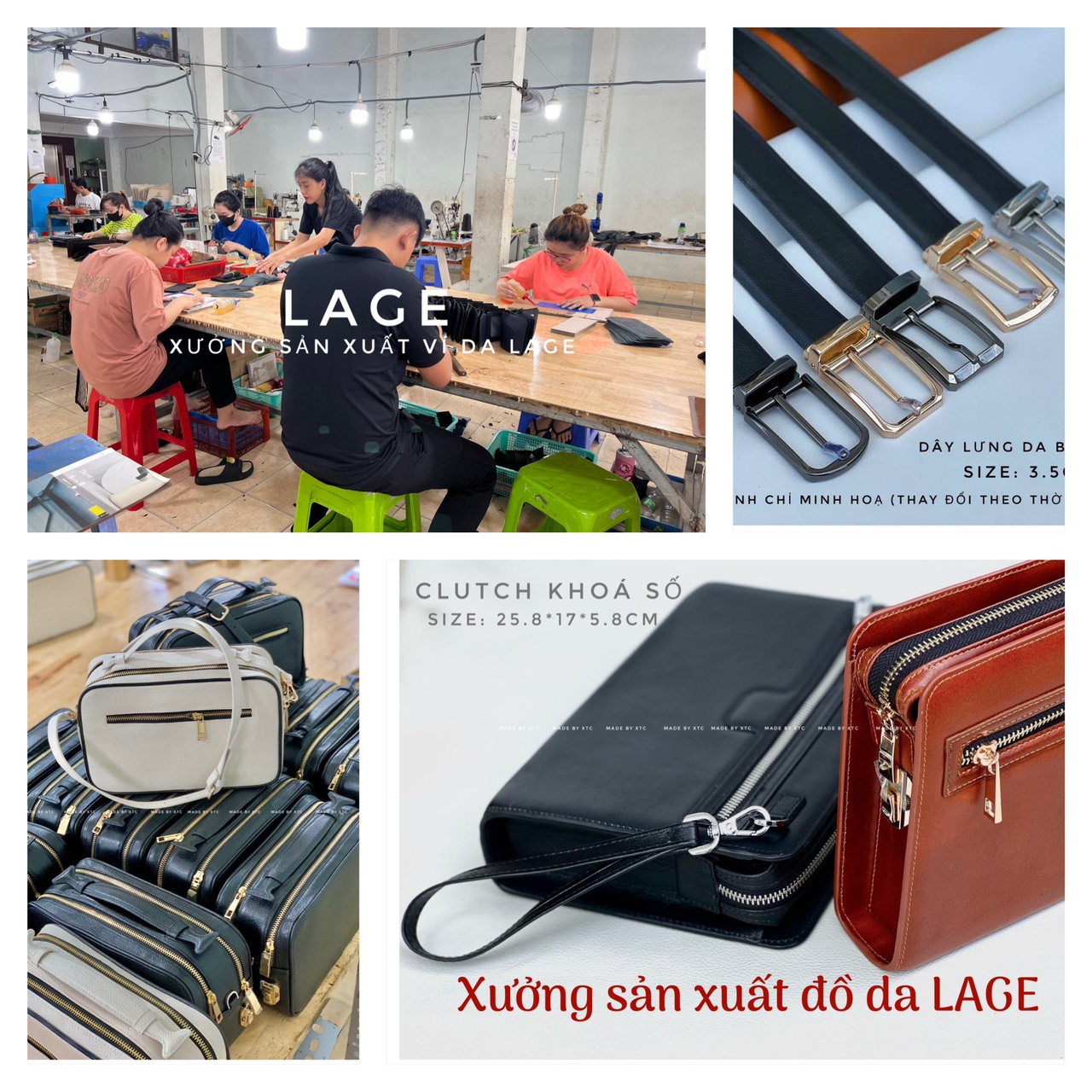 Cần tìm nguồn hàng ví, dây lưng da thật 100%