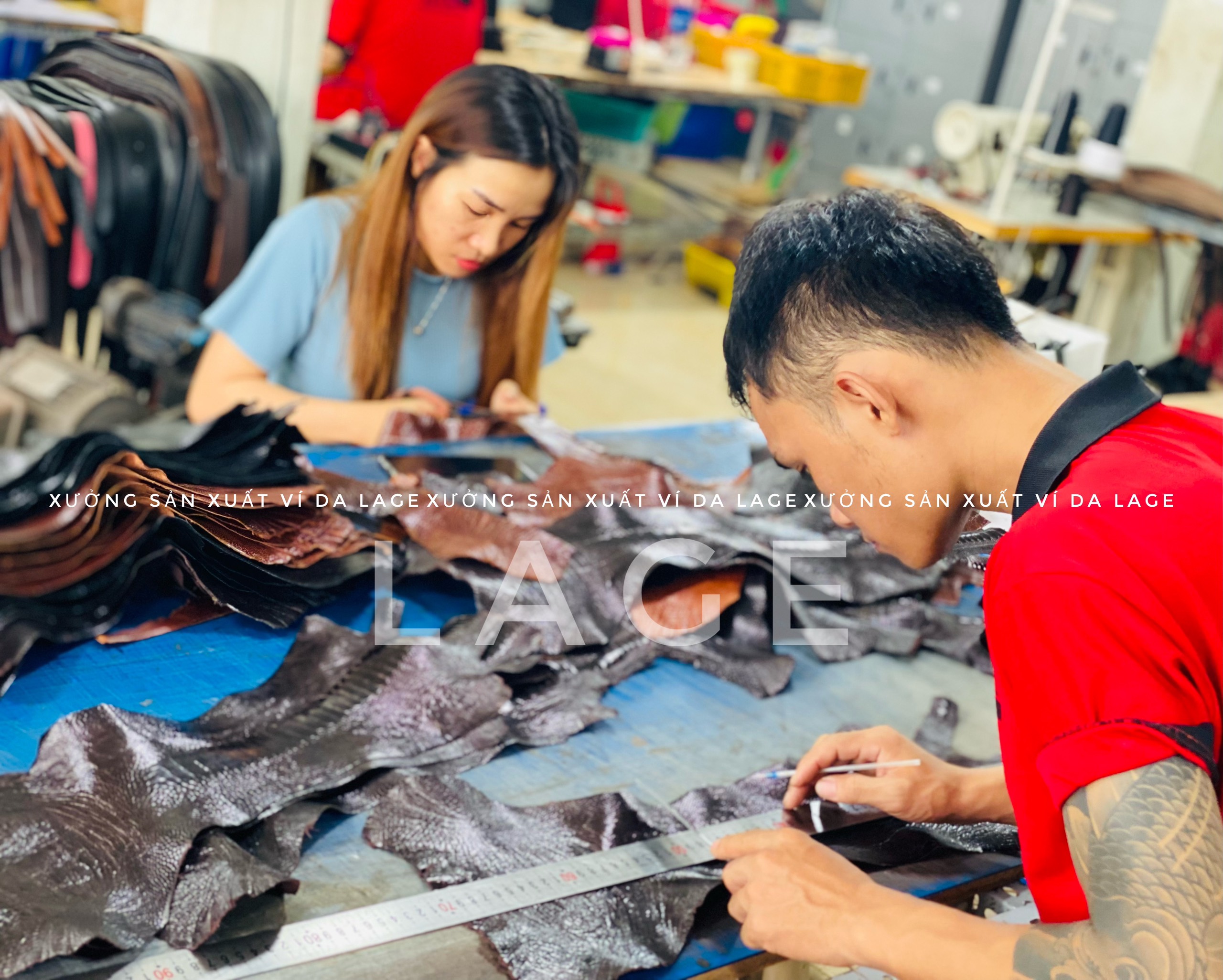 Đồ da Lage chuyên sản xuất mặt hàng đồ da thật sỉ từ 35k