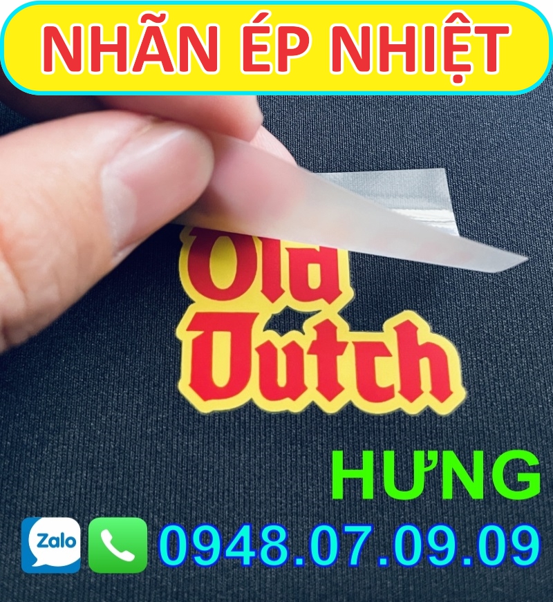 Nhãn ép nhiệt, Công nghệ in PET trên quần áo mới nhất hiện nay