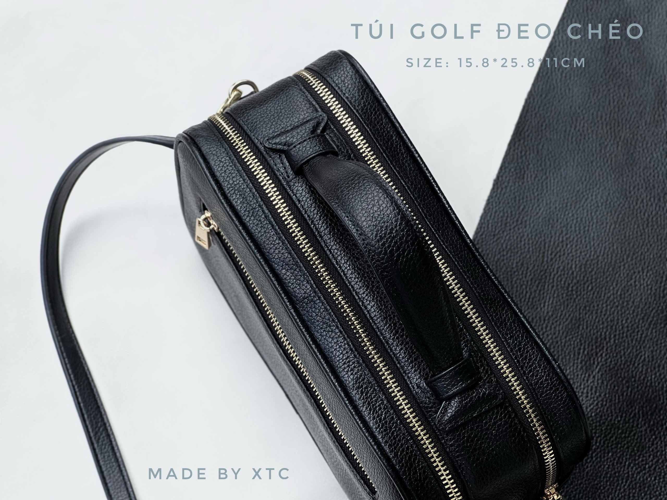 Xưởng sản xuất trực tiếp ĐỒ DA - Túi GOLF đeo chéo nữ
