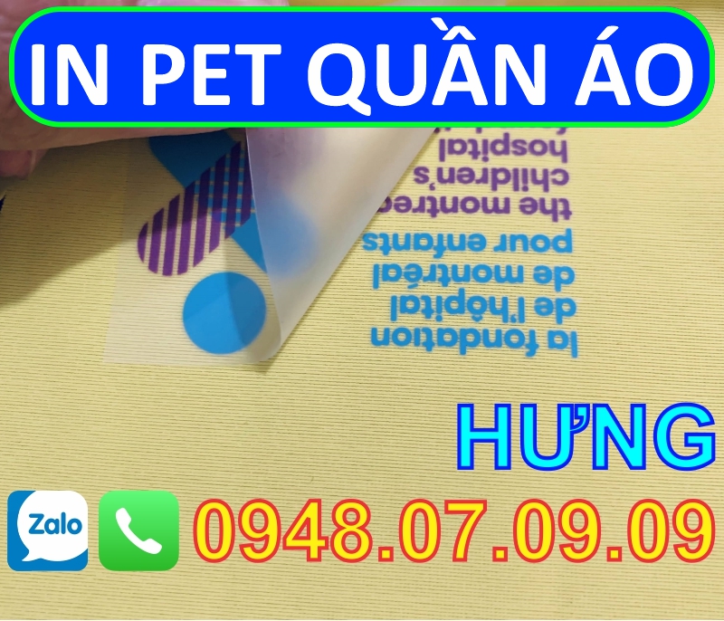 Nhãn ép nhiệt và nhãn ép chuyển nhiệt quần áo