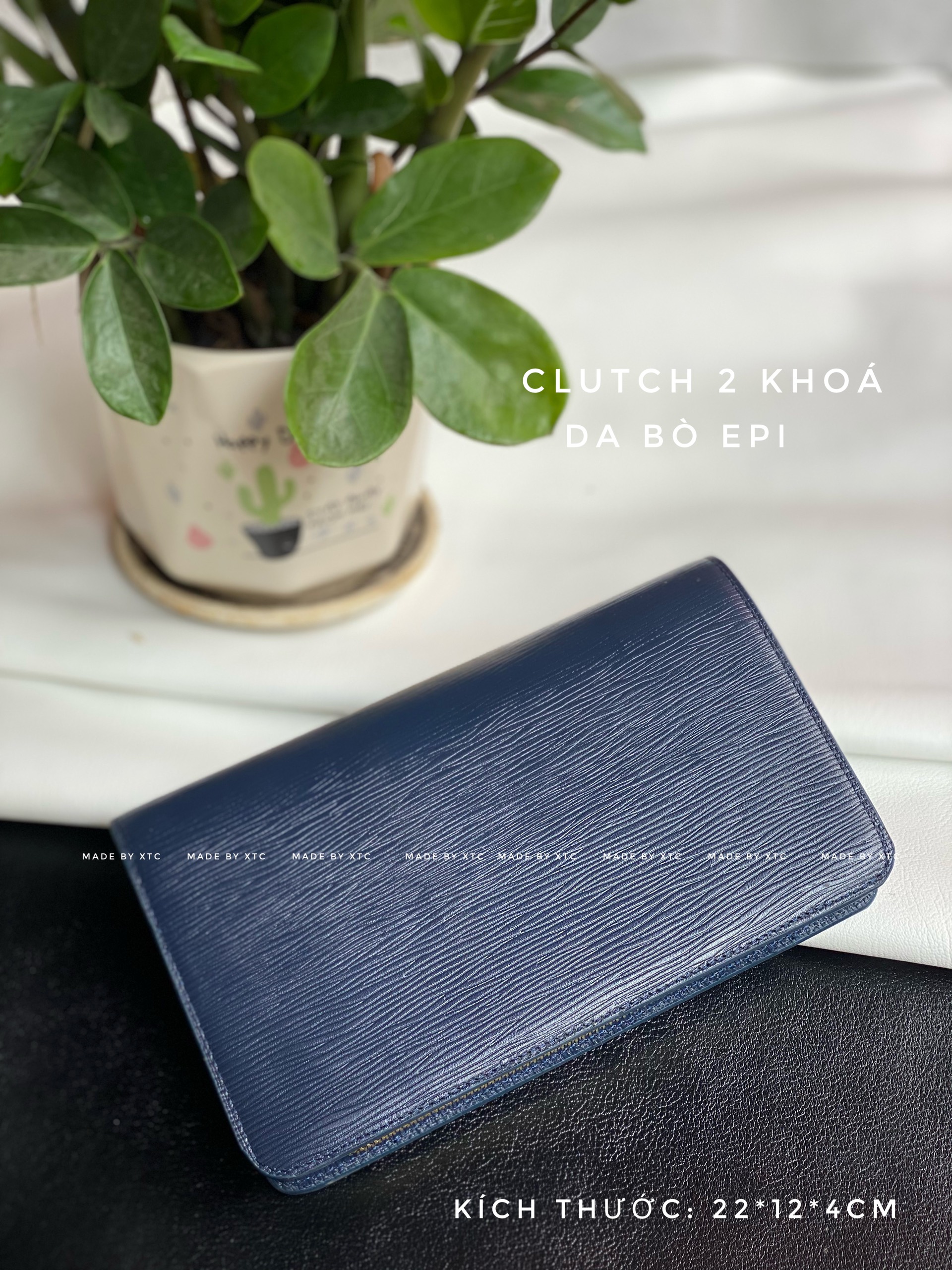 Sẵn lô clutch da bò epi -  Sỉ siêu thấp