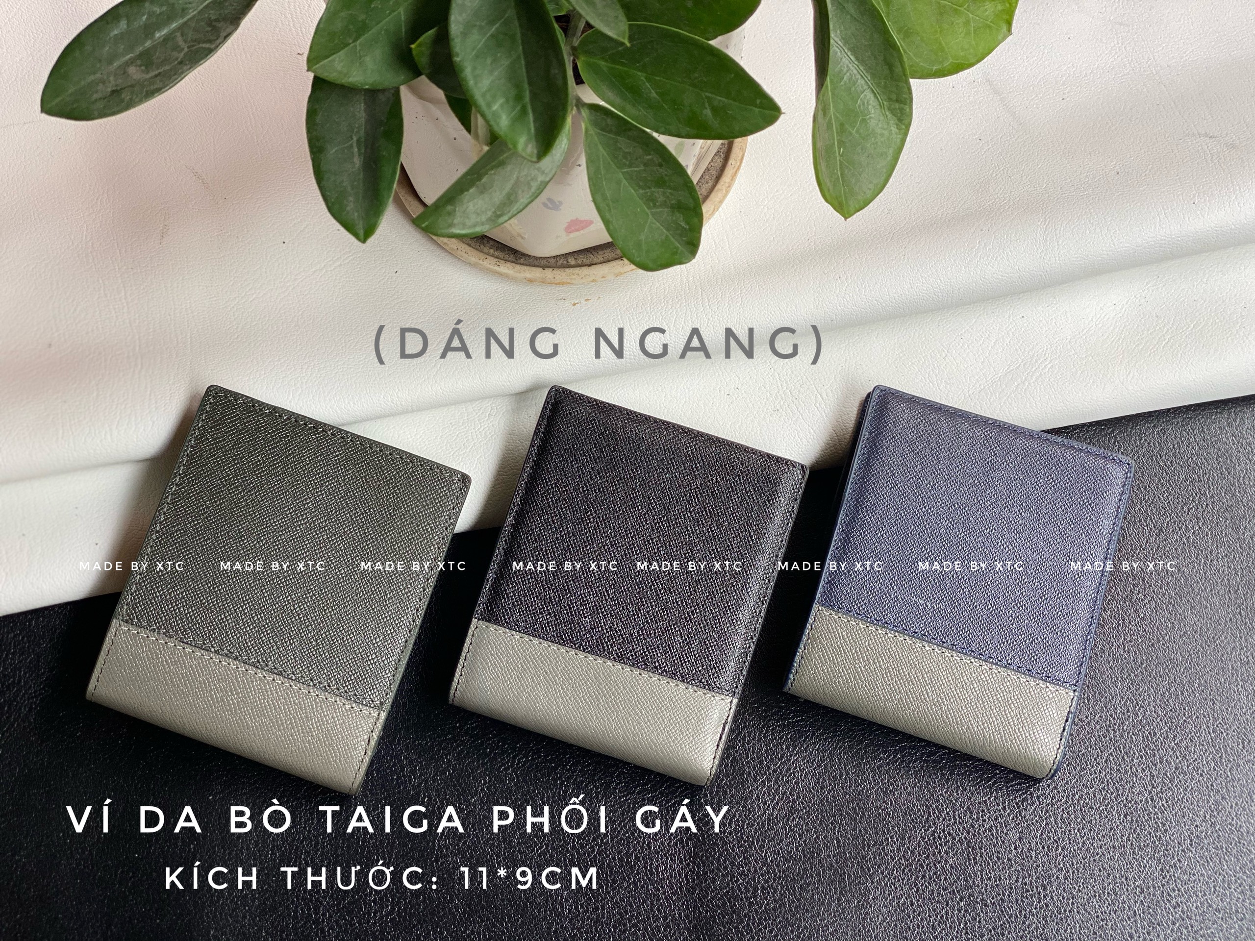 Sỉ ví da bò thật chỉ từ 45k giá nhập tại xưởng
