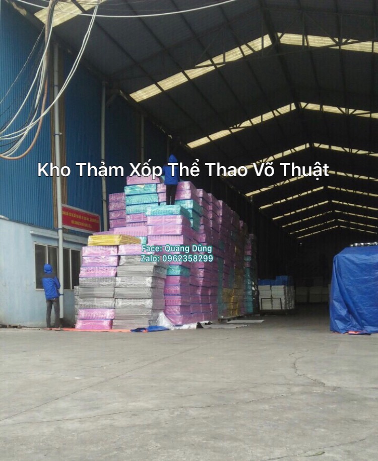 Kho thảm xốp 1m x 1m x 3cm Hà Nội giá tại kho 