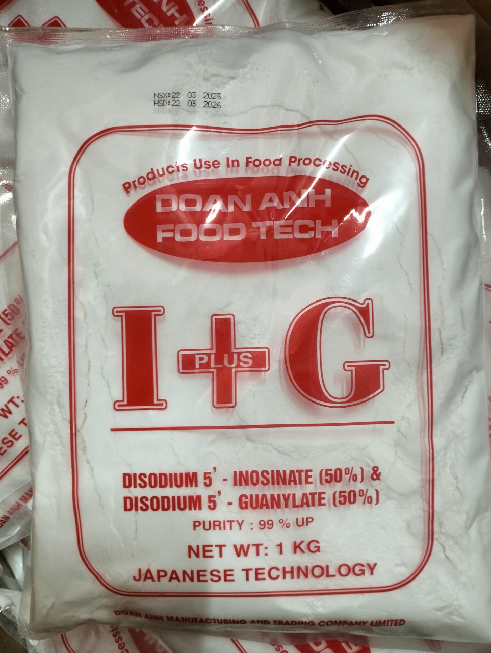 THAY THẾ BỘT NGỌT, NGỌT GẤP 50 LẦN - ĐIỀU VỊ I+G PLUS