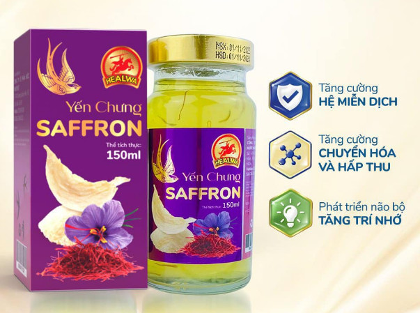 Bán yến chưng saffron cao cấp cho phụ nữ ở HCM giá rẻ freeshiip