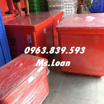 Bán thùng trữ hải sản 300lit hiệu hoa sen thái lan/ 0963839593