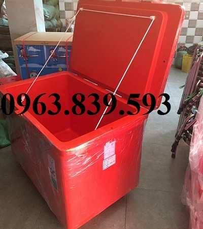 Bán thùng trữ hải sản 300lit hiệu hoa sen thái lan/ 0963839593