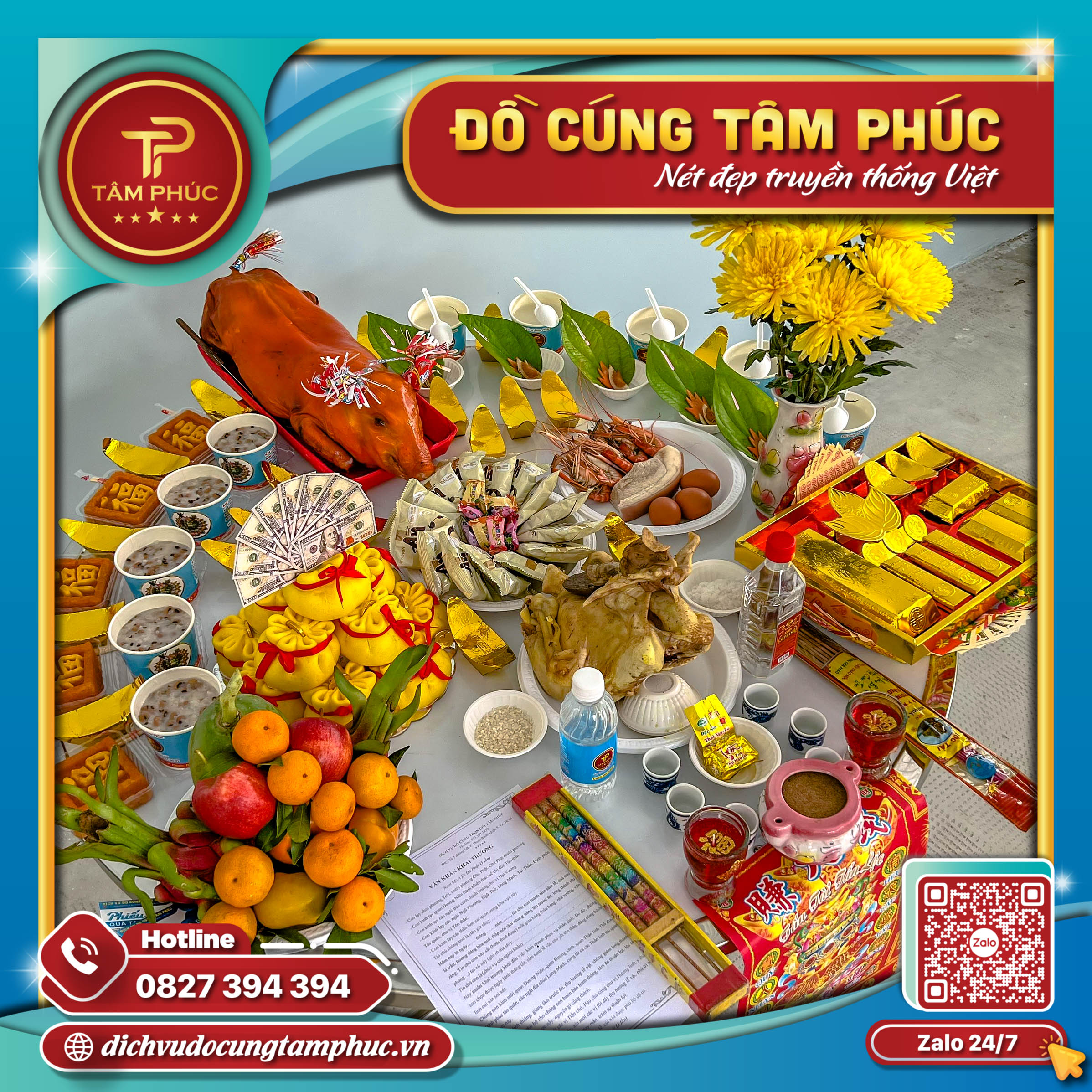 Bánh Bao Túi Tiền Vàng Tài Lộc Dâng Lễ