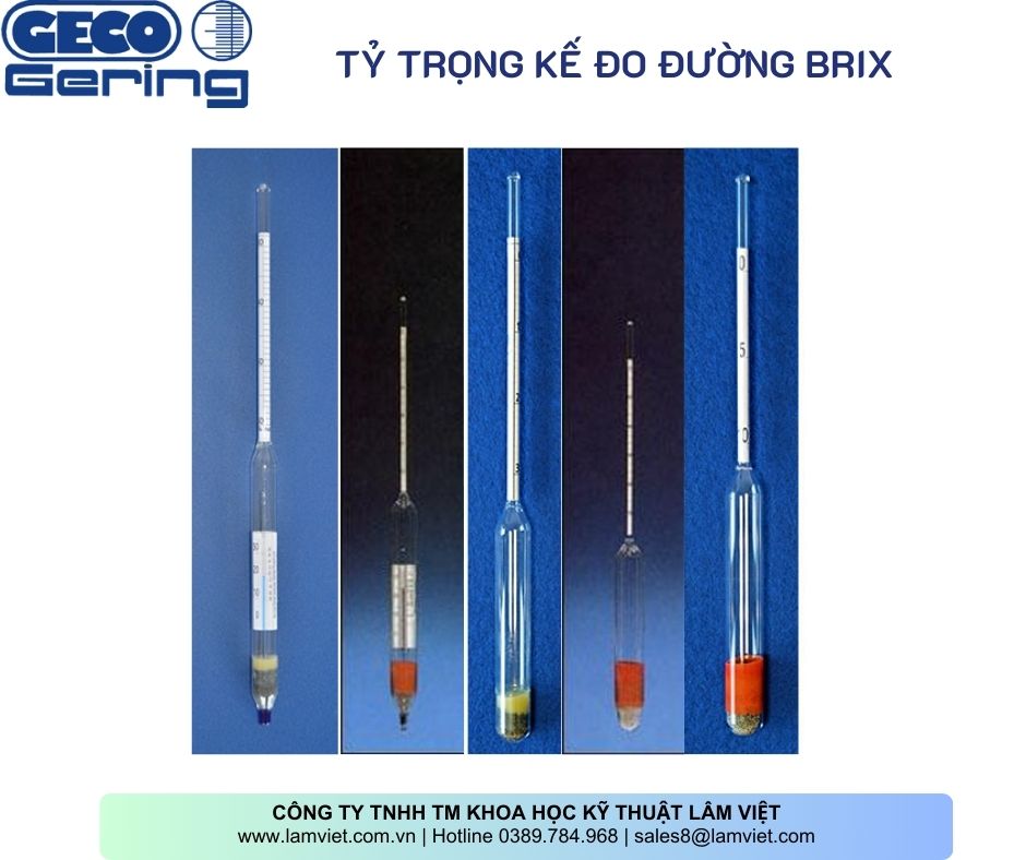 Tỷ trọng kế đo đường Brix