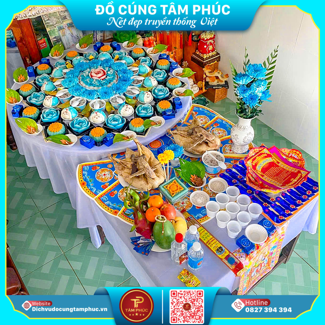 Dịch Vụ Đồ Cúng Tâm Phúc Mâm Cúng Căn 12 Tuổi