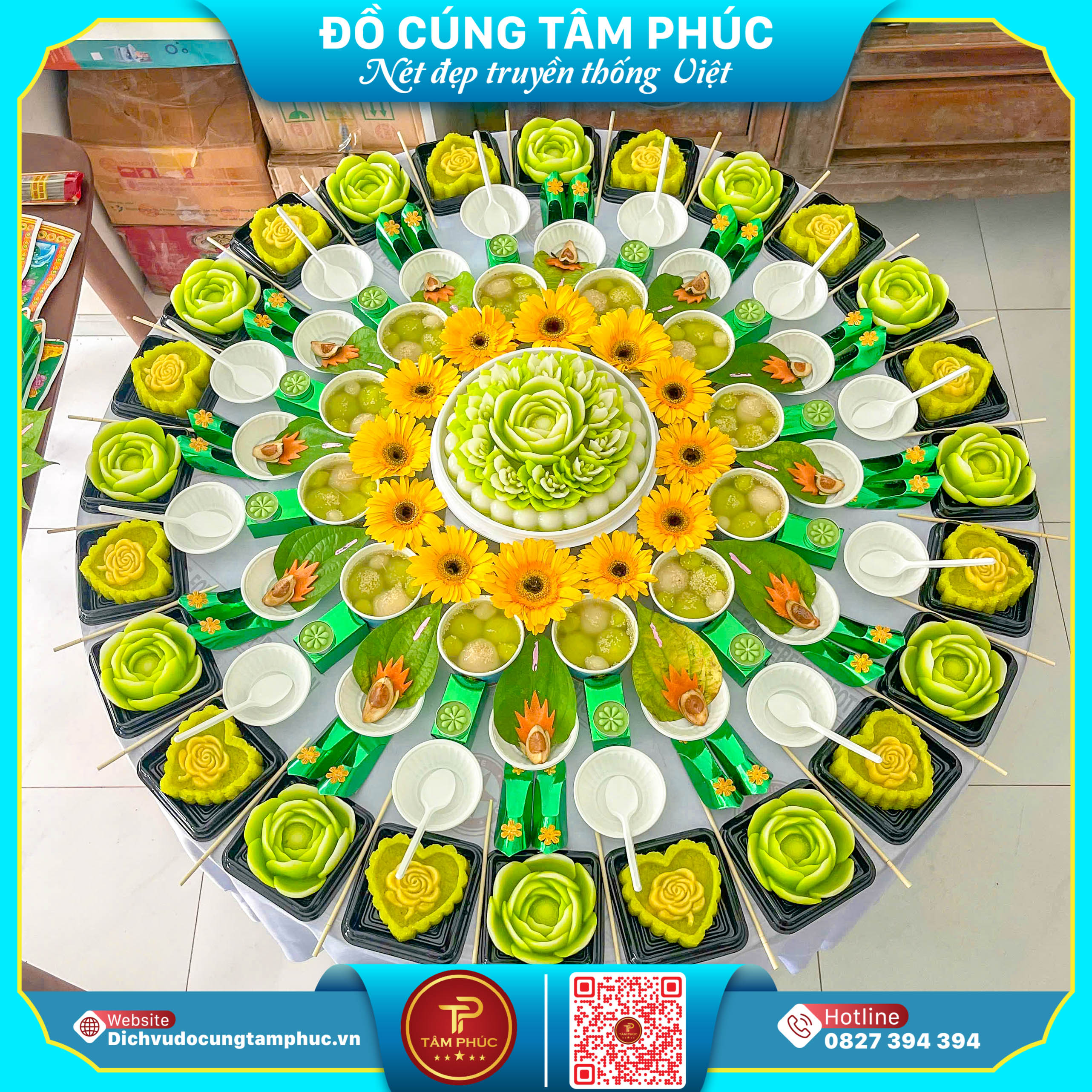 Dịch Vụ Đồ Cúng Tâm Phúc Mâm Cúng Căn 12 Tuổi