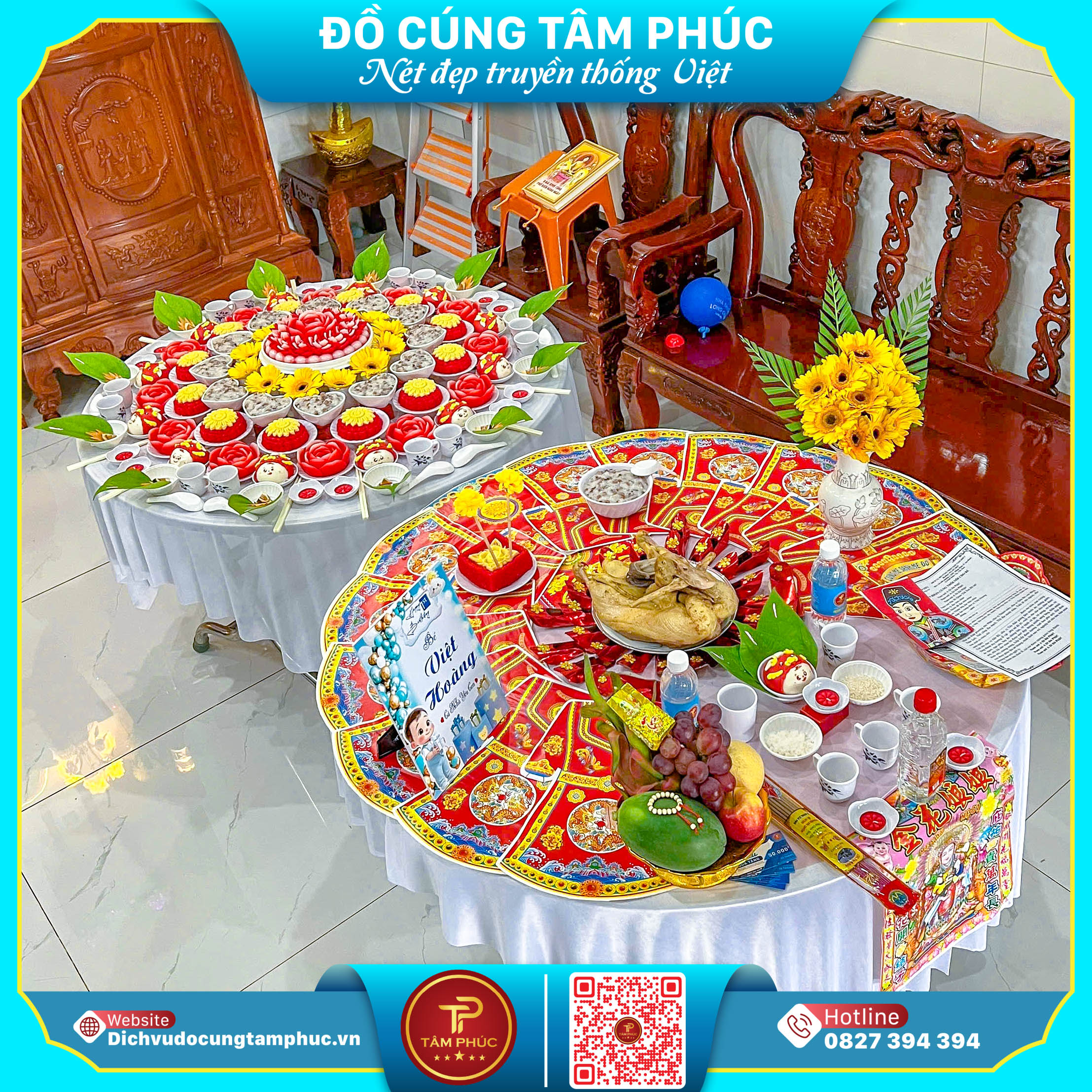 Tiết lộ Cách Chuẩn Bị Lễ Vật Mâm Cúng Thôi Nôi Đầy Đủ
