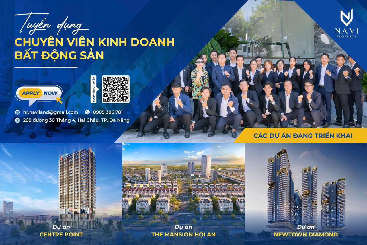 BĐS NAVI tuyển chuyên viên kinh doanh BĐS đi làm ngay lương cao