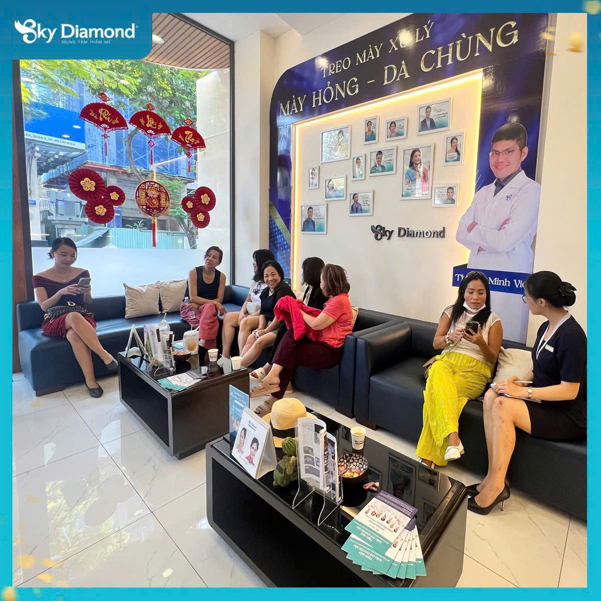Sky Diamond tuyển lễ tân kiêm CSKH, Leader COA, Chat - Telesales