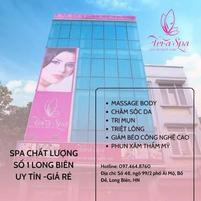 Tera Spa Long Biên Hà Nội tuyển gấp KTV lương cao đi làm ngay