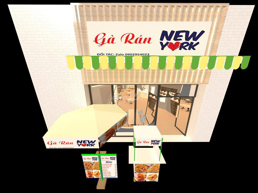 Tìm đối tác kinh doanh tự do Gà Rán New York