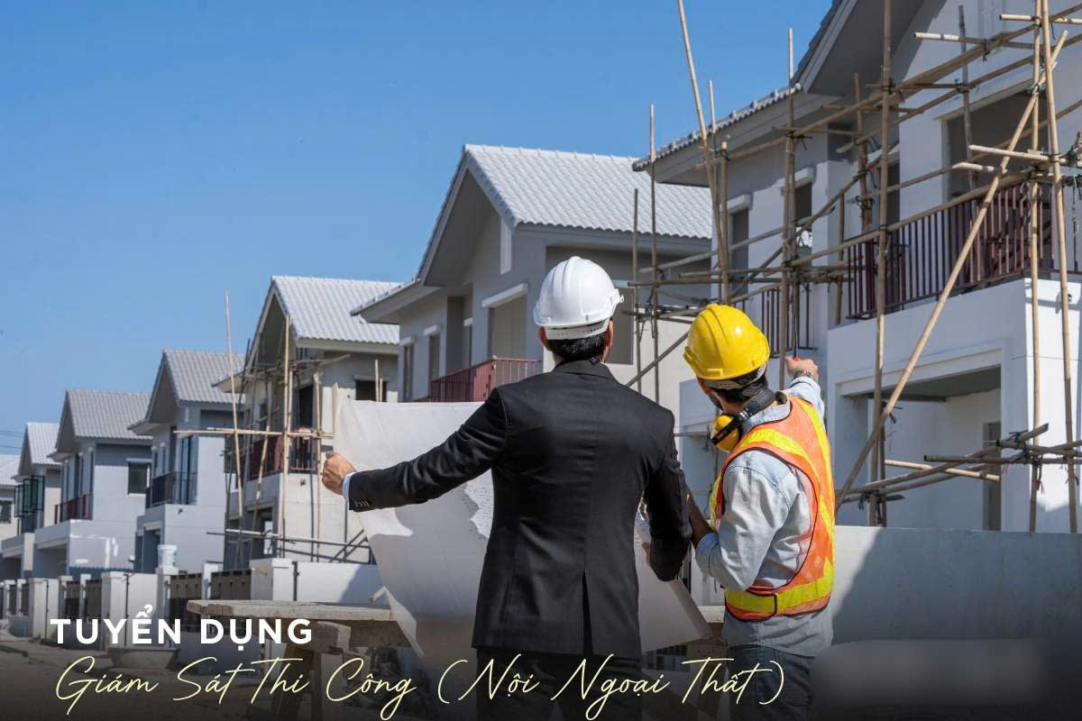 Tuyển Nam giám sát thi công nội ngoại thất đi làm ngay