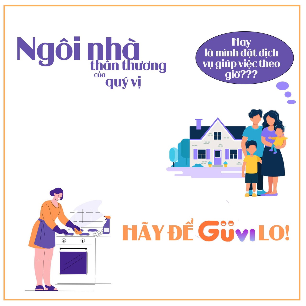 Giúp Việc Nhà GUVI tuyển nhân viên dọn dẹp theo giờ / theo ca 