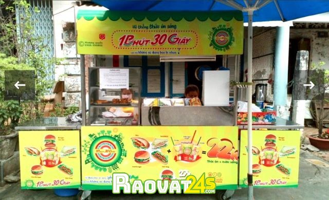 Tuyển nhân viên bán thức ăn buổi sáng đi làm tại Bình Thạnh