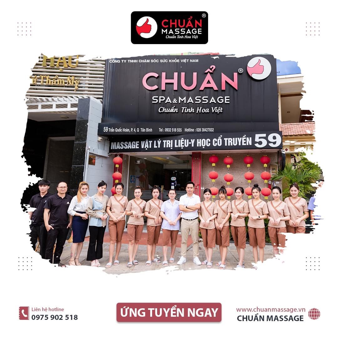 Tuyển kỹ thuật viên massage y học cổ truyền làm tại Tân Bình