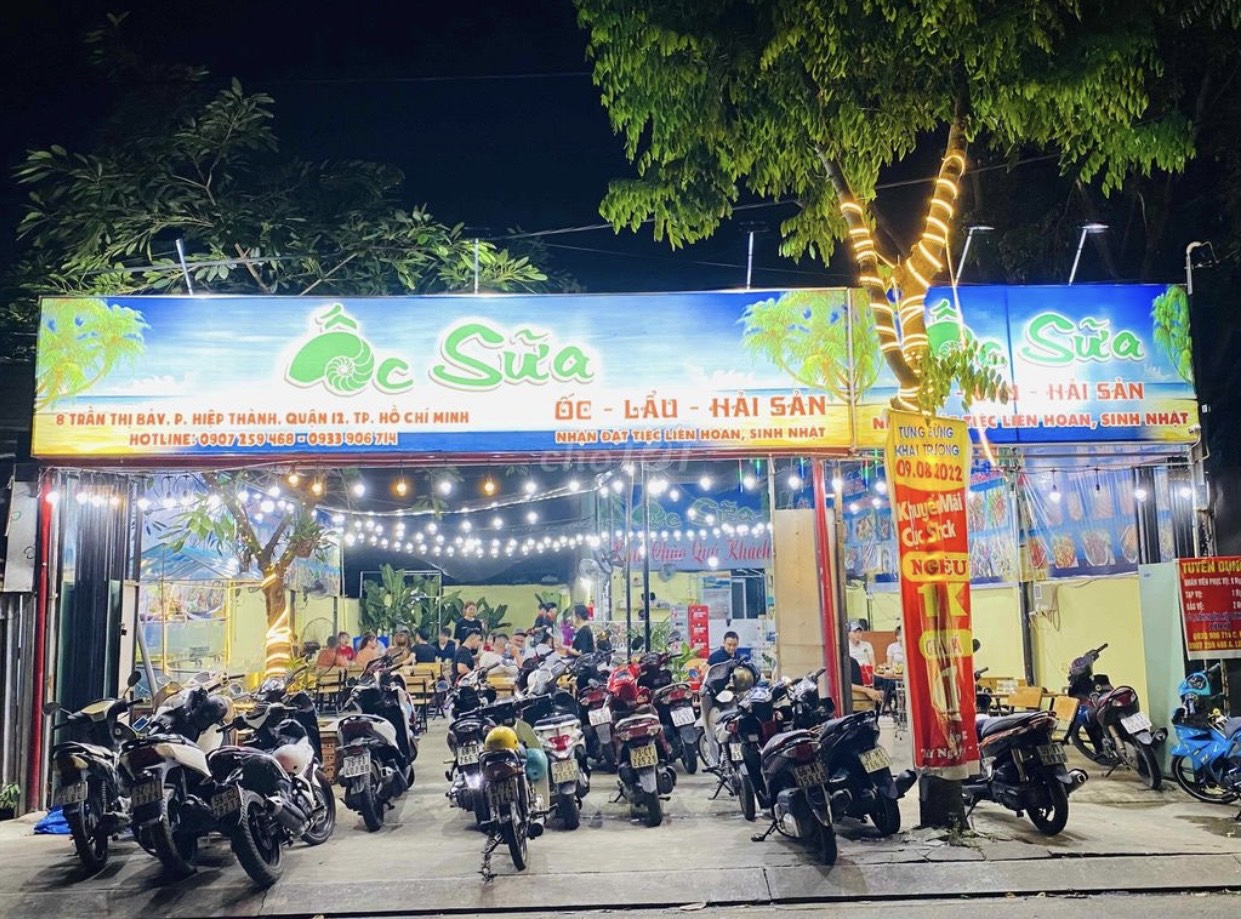 Tuyển Phục Vụ làm từ 3h chiều bao cơm cho quán nhậu ở Q12