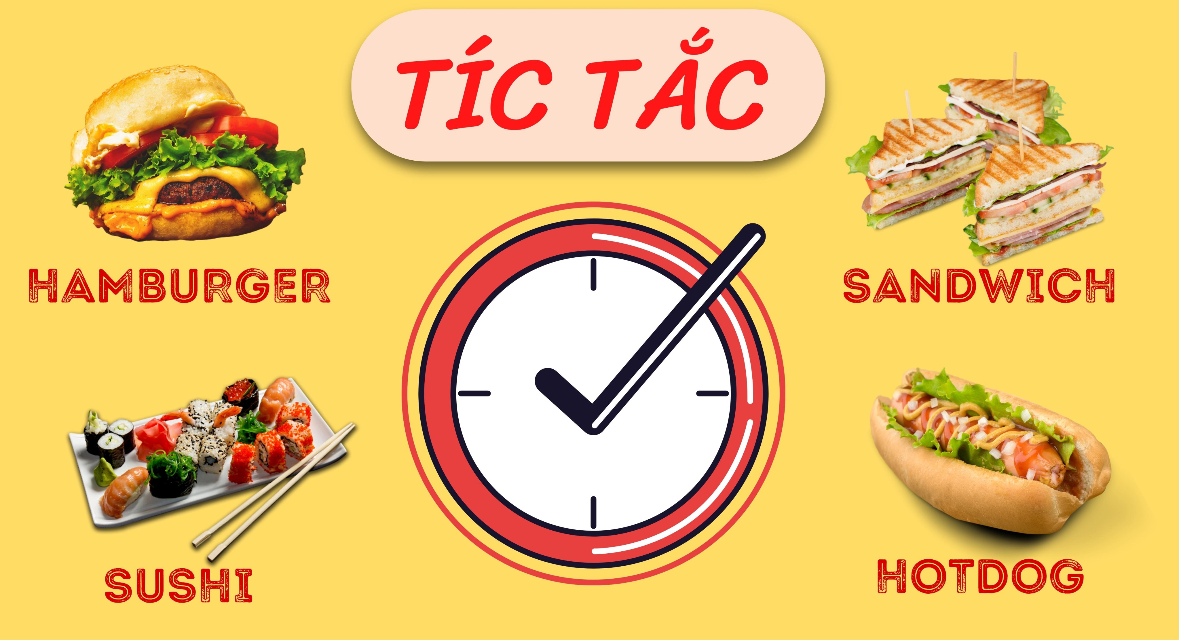 Chuỗi thức ăn nhanh TÍC TẮC tuyển NV bán buổi sáng chỉ 1h15p cho nhiều chi nhánh
