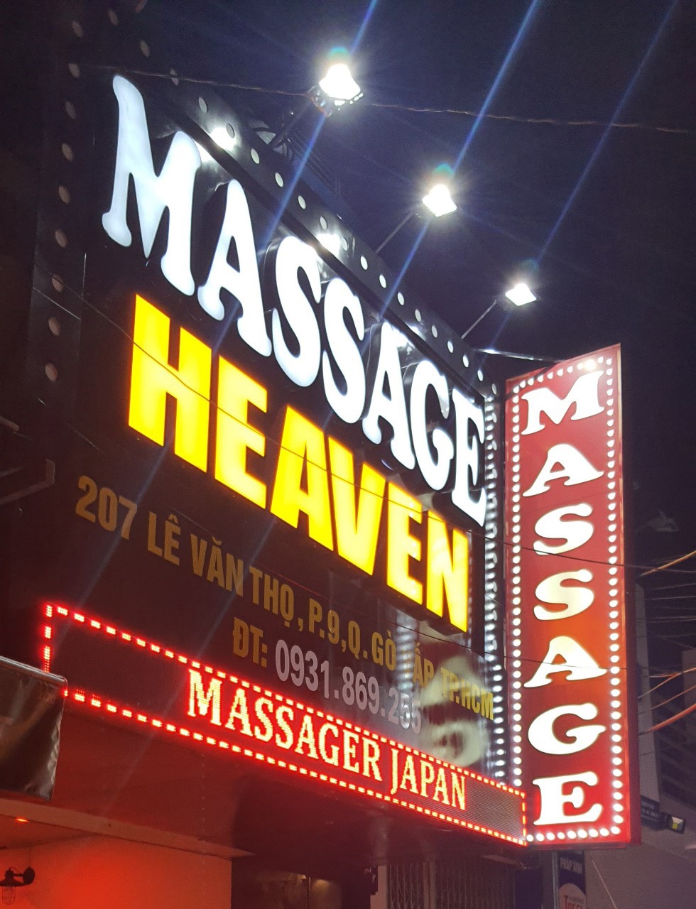 MASSAGE HEAVEN tuyển KTV body ko cần kinh nghiệm làm tại Gò Vấp