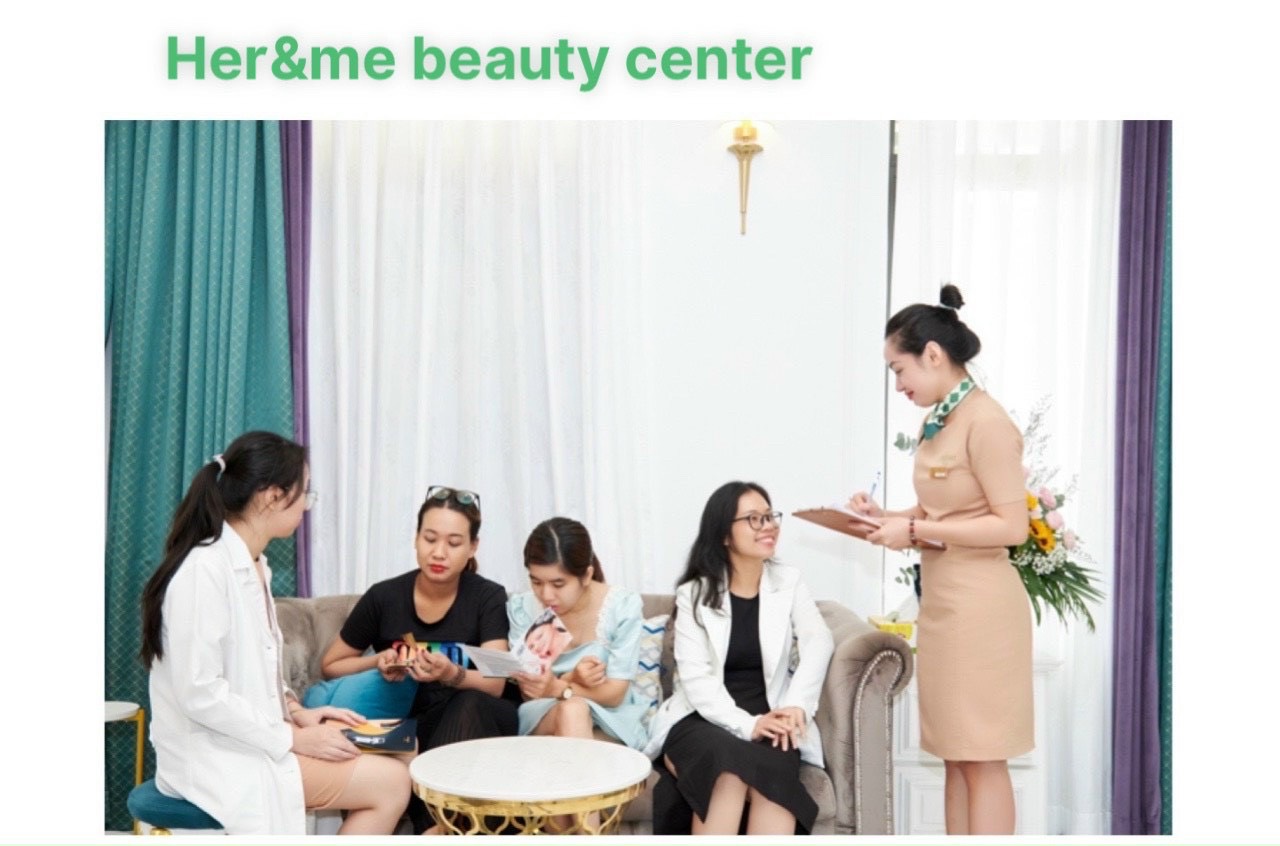 HER & ME BEAUTY CENTER tuyển KTV da , KTV nail , thợ hair làm Q2