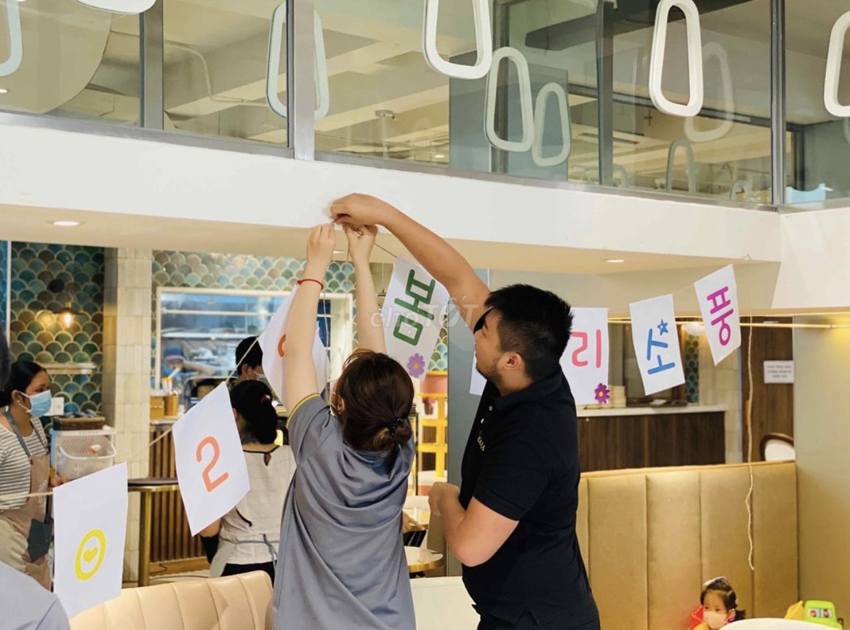 Ccomaya Kids Cafe tuyển NV phục vụ làm Thủ Đức