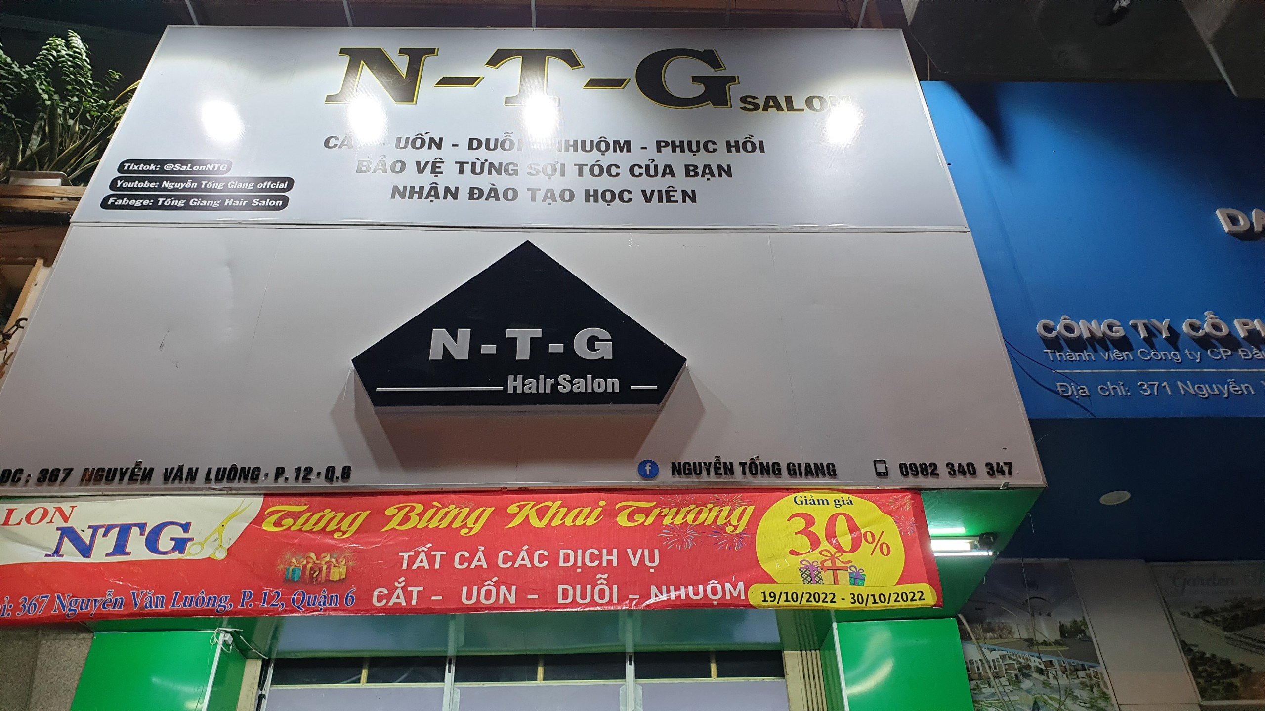 Hair Salon N-T-G Tuyển thợ phụ nam nữ lương cao làm tại Q6