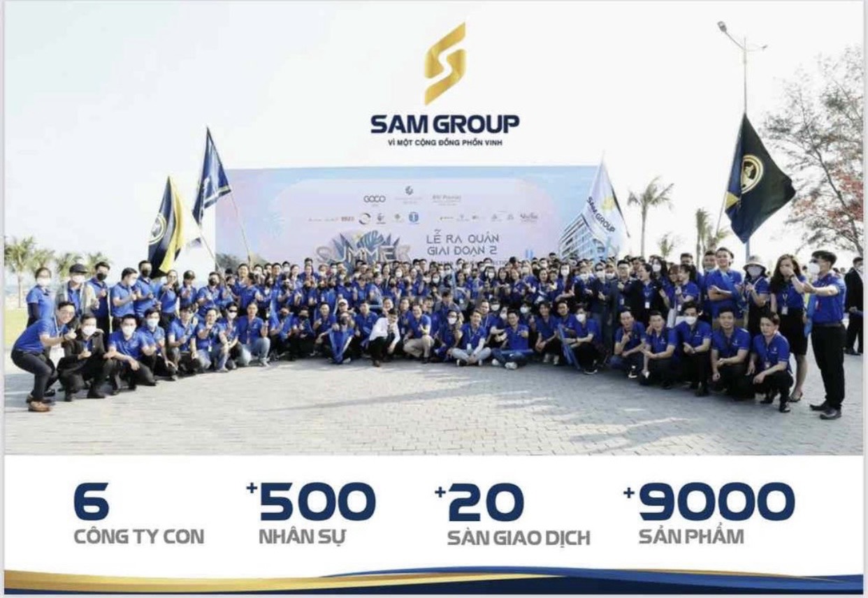 TẬP ĐOÀN SAM GROUP tuyển NVKD ,giám đốc sàn,trưởng phòng KD