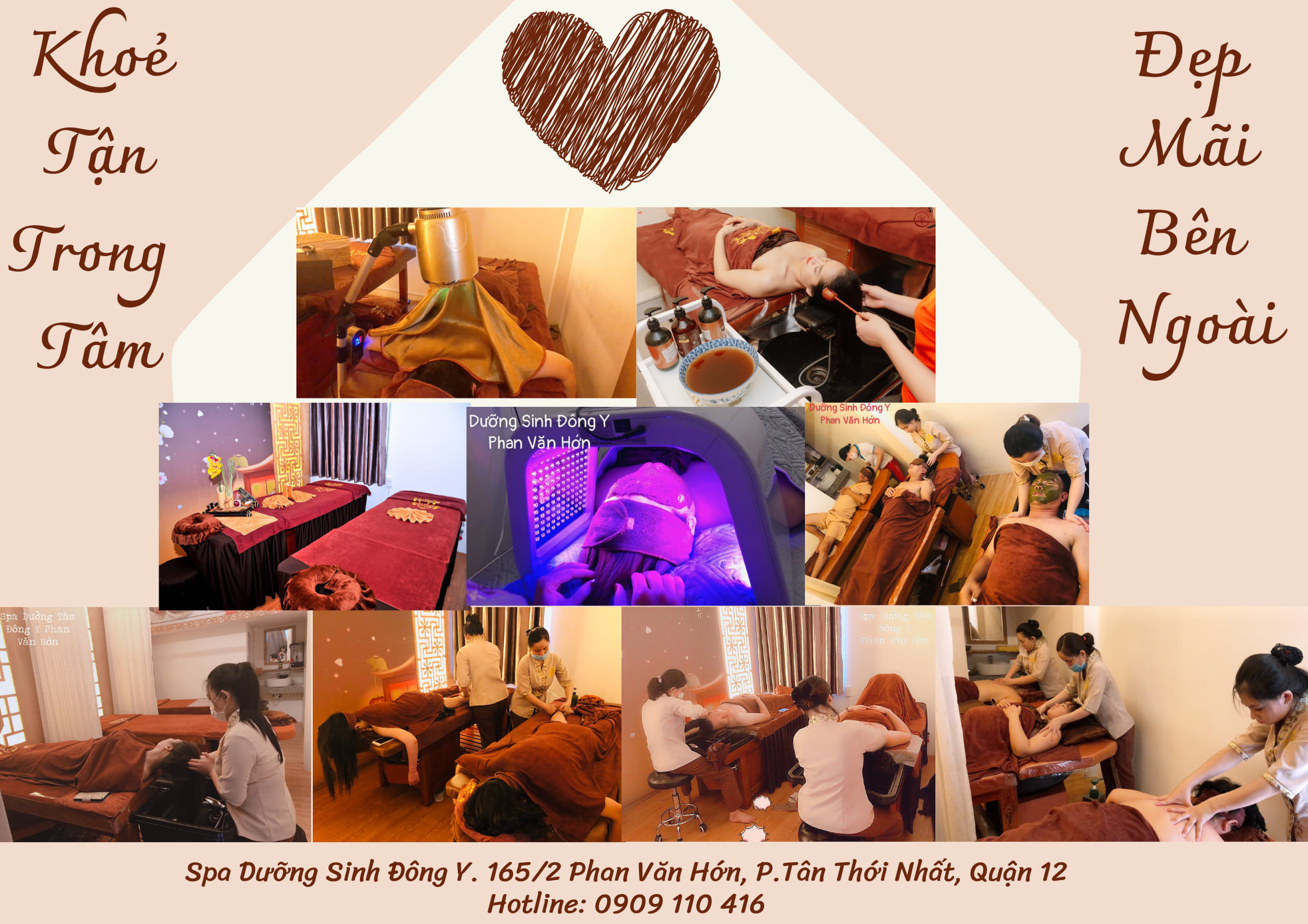 Spa Dưỡng Tâm tuyển KTV lương cao làm Q12